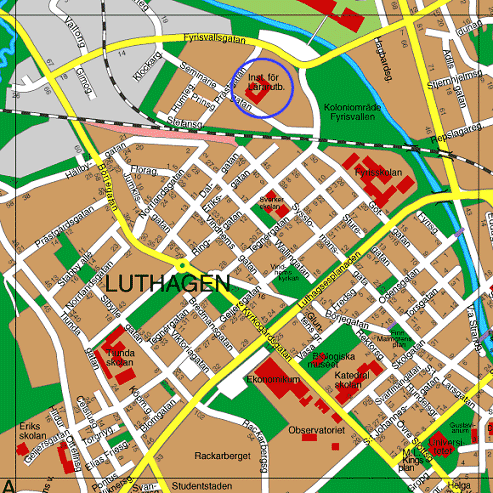 karta med Seminariet